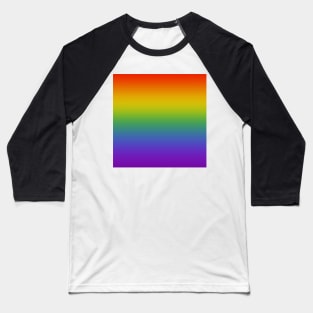 Rainbow Gradient Baseball T-Shirt